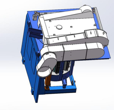Steel shell furnace body